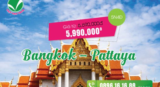 Tour Thái Lan khuyến mãi