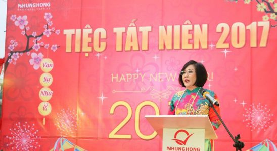 bài phát biểu tiệc tất niên công ty
