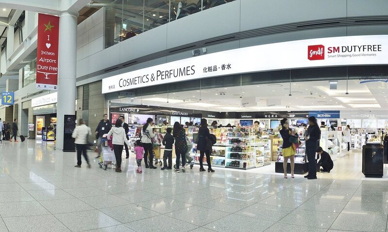 Các cửa hàng mua sắm tại sân bay Incheon
