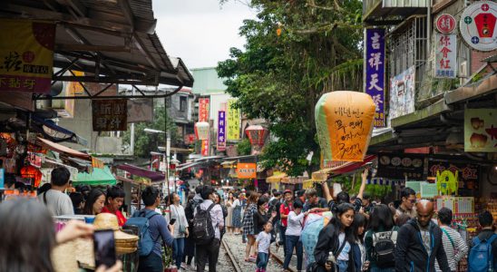 Quan cảnh của Phố cổ Thập Phần - Đài Loan