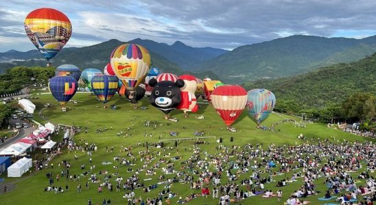 Lễ hội khinh khí cầu Đài Loan được tổ chức ở Đài Đông