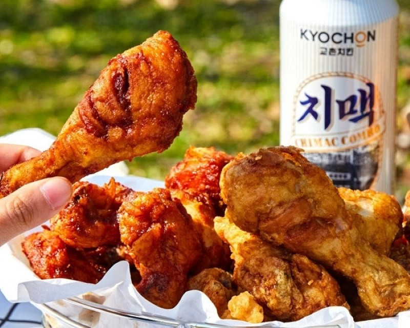 Món gà rán siêu ngon tại quán Kyochon