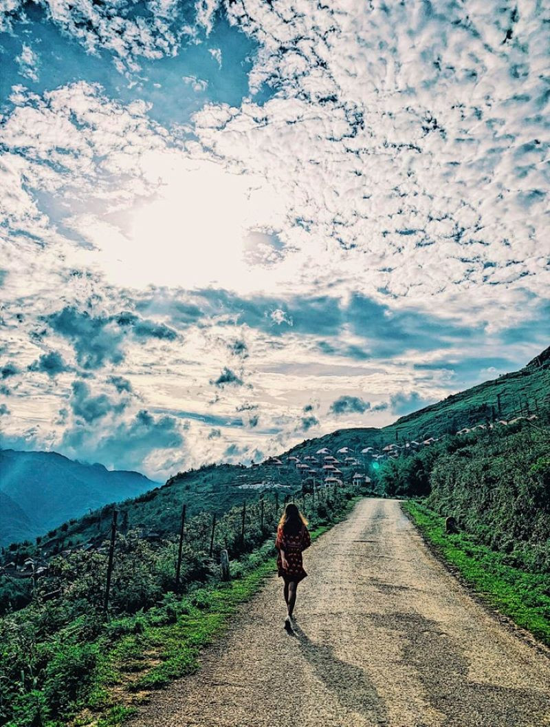 Đường đến Bản Sâu Chua Sapa Đường đến Bản Sâu Chua Sapa