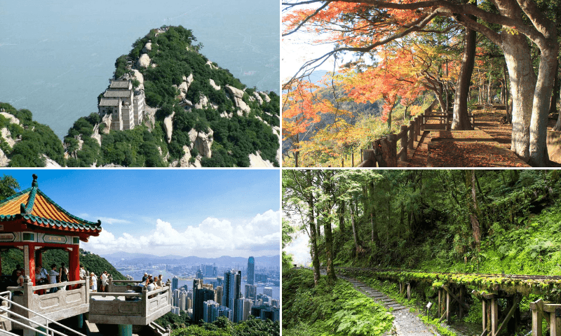 Núi Thái Bình - biểu tượng của Hong Kong
