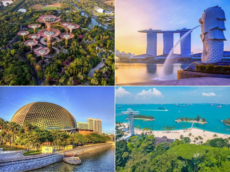 Singapore lấy lòng du khách bằng những công trình tuyệt đẹp