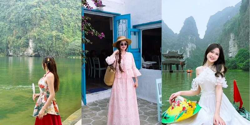 Thuê váy du lịch tại Ninh Bình