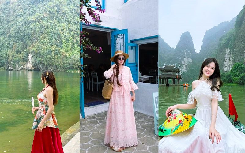 Thuê váy du lịch tại Ninh Bình