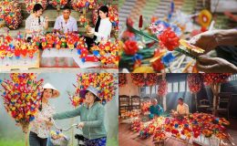 Vẻ đẹp tại làng hoa Thanh Tiên