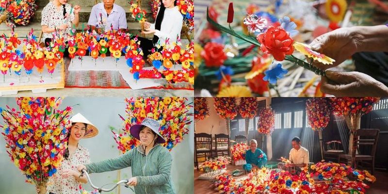 Vẻ đẹp tại làng hoa Thanh Tiên