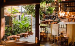 Quán cà phê với phong cách vintage ấm áp