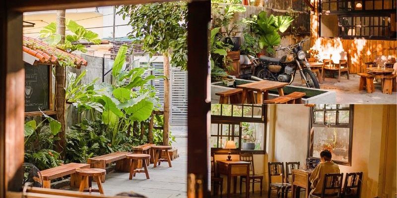 Quán cà phê với phong cách vintage ấm áp