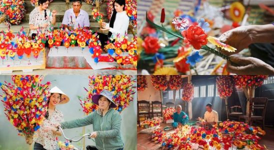 Vẻ đẹp tại làng hoa Thanh Tiên